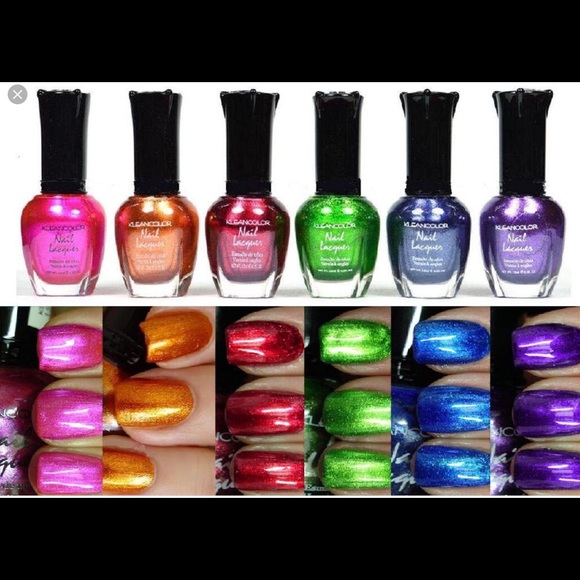 KleanColor 6 Nail Polish Collection Set - Picture 6 of 7